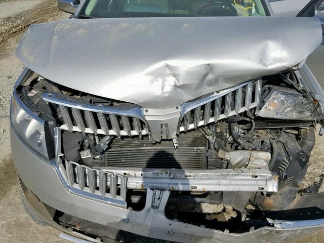 3LNDL2L36BR763004 - 2011 LINCOLN MKZ HYBRID SILVER photo 7