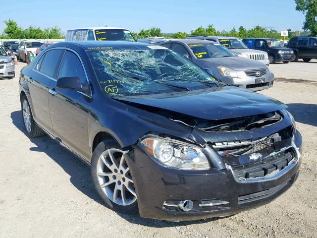 1G1ZE5E19BF311975 - 2011 CHEVROLET MALIBU LTZ შავი ფოტო 1