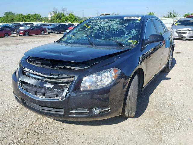 1G1ZE5E19BF311975 - 2011 CHEVROLET MALIBU LTZ შავი ფოტო 2