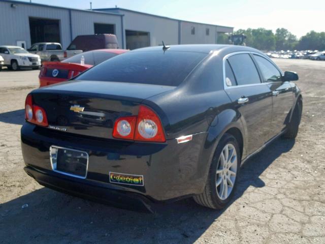 1G1ZE5E19BF311975 - 2011 CHEVROLET MALIBU LTZ შავი ფოტო 4