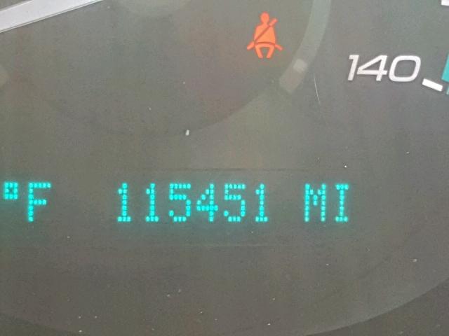 1G1ZE5E19BF311975 - 2011 CHEVROLET MALIBU LTZ შავი ფოტო 8