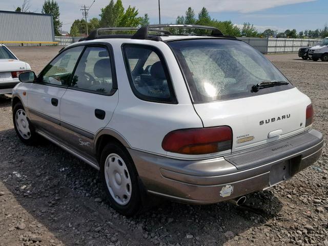 JF1GF4859VG805083 - 1997 SUBARU IMPREZA OU WHITE photo 3