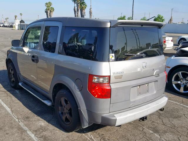 5J6YH28563L010987 - 2003 HONDA ELEMENT EX SILVER photo 3