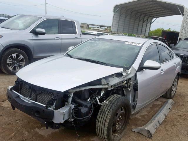 1YVHZ8BH8C5M17944 - 2012 MAZDA 6 I SILVER photo 2