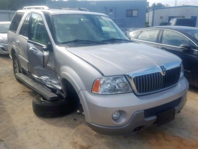5LMFU27R44LJ38183 - 2004 LINCOLN NAVIGATOR ვერცხლისფერი ფოტო 1