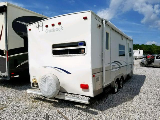 4YDT25F225G909821 - 2005 KEYSTONE OUTBACK WHITE photo 4