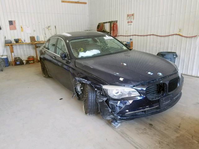 WBAKA8C56CDS99614 - 2012 BMW 750 I BLUE photo 1