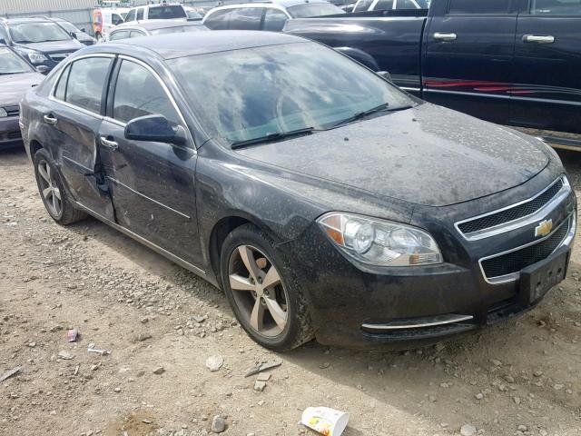 1G1ZC5EU2CF255539 - 2012 CHEVROLET MALIBU 1LT 黑色 照片 1