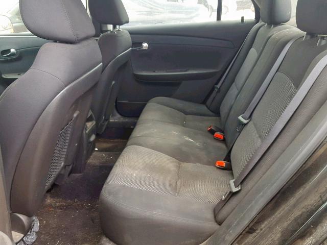 1G1ZC5EU2CF255539 - 2012 CHEVROLET MALIBU 1LT 黑色 照片 6