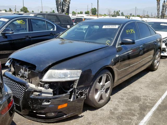 WAUAH74F58N149701 - 2008 AUDI A6 3.2 BLACK photo 2