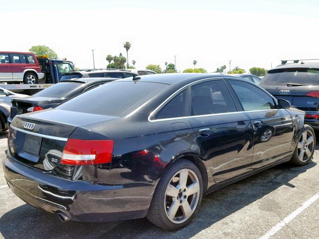 WAUAH74F58N149701 - 2008 AUDI A6 3.2 BLACK photo 4