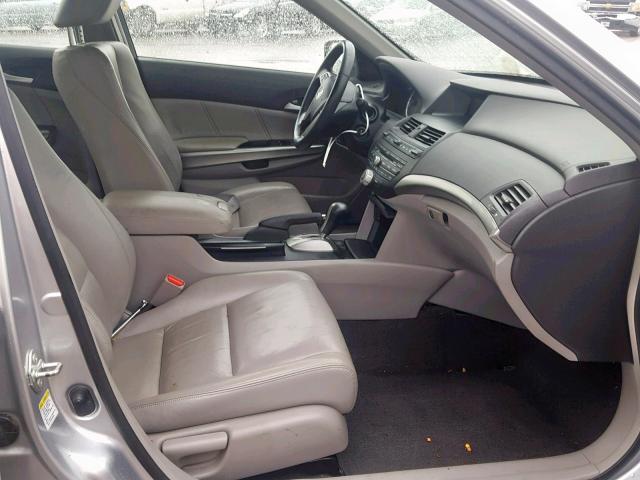 JHMCP26888C030261 - 2008 HONDA ACCORD EXL SILVER photo 5