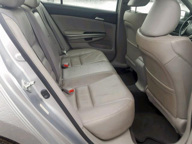 JHMCP26888C030261 - 2008 HONDA ACCORD EXL SILVER photo 6