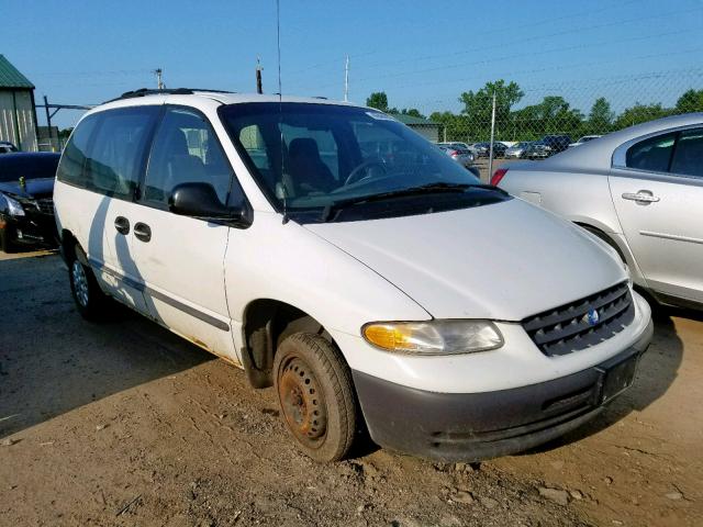 2P4FP2534VR219055 - 1997 PLYMOUTH VOYAGER WHITE photo 1