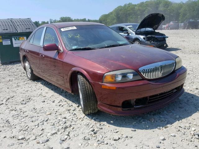 1LNHM87A92Y699035 - 2002 LINCOLN LS MAROON photo 1