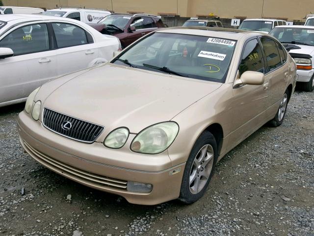 JT8BD69S640203418 - 2004 LEXUS GS 300 GOLD photo 2