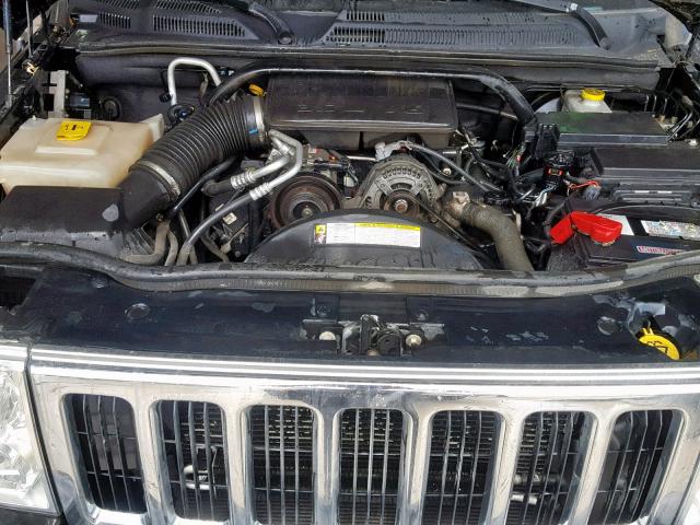 1J4RG4GK7AC105341 - 2010 JEEP COMMANDER შავი ფოტო 7