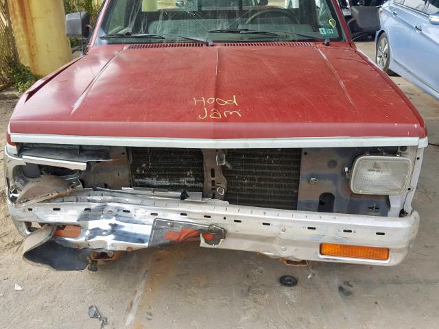 1GCCS14R3M0178299 - 1991 CHEVROLET S TRUCK S1 RED photo 7