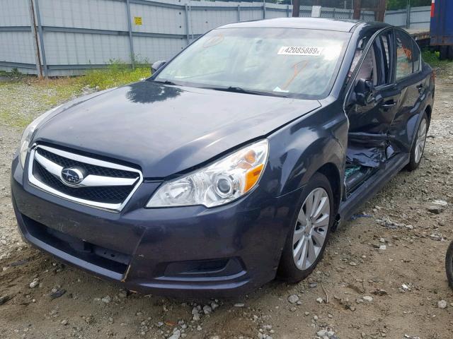 4S3BMBJ68B3234075 - 2011 SUBARU LEGACY 2.5 GRAY photo 2