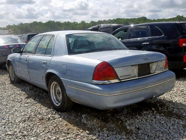 2FAFP74W4XX209773 - 1999 FORD CROWN VICT BLUE photo 3