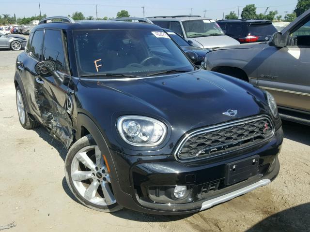 WMZYT3C30J3E00225 - 2018 MINI COOPER S C BLACK photo 1