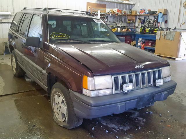 1J4GZ58S0SC734429 - 1995 JEEP GRAND CHER MAROON photo 1