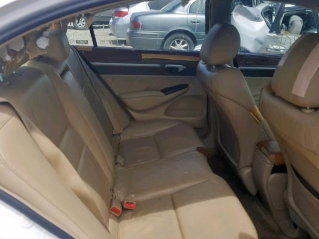 1HGFA16928L117934 - 2008 HONDA CIVIC EXL 白色 照片 6