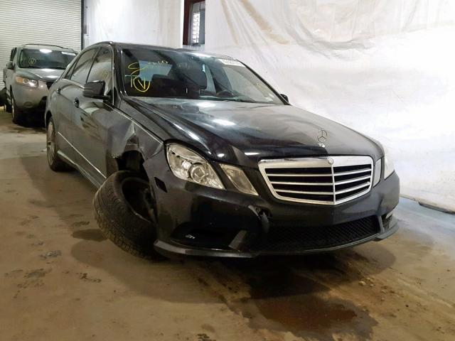 WDDHF5GB2BA403261 - 2011 MERCEDES-BENZ E 350 BLACK photo 1