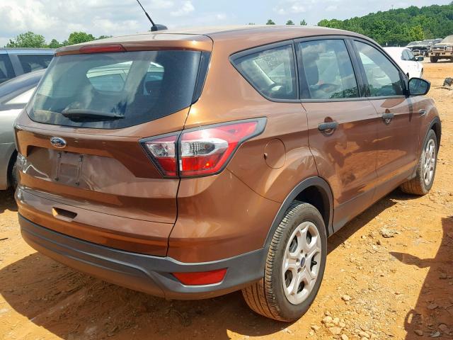 1FMCU0F73HUA08549 - 2017 FORD ESCAPE S BROWN photo 4