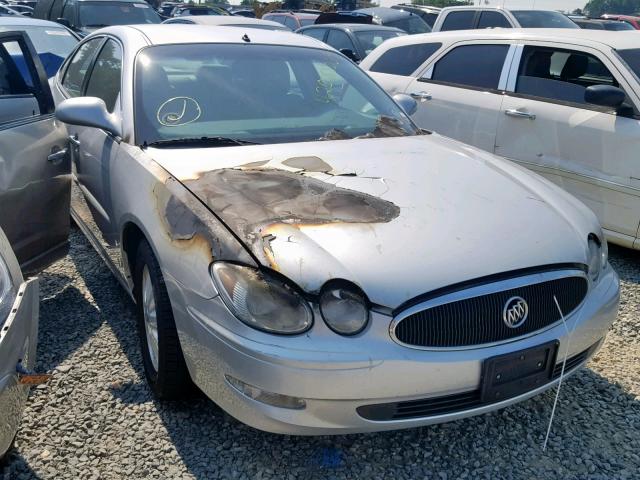 2G4WD532851296658 - 2005 BUICK LACROSSE C SILVER photo 1