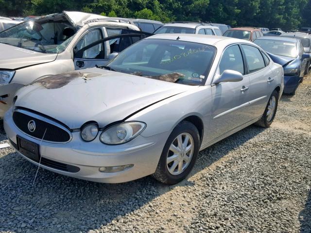 2G4WD532851296658 - 2005 BUICK LACROSSE C SILVER photo 2