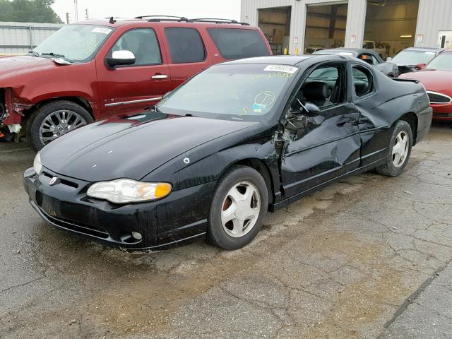 2G1WX12K539342959 - 2003 CHEVROLET MONTE CARL შავი ფოტო 2