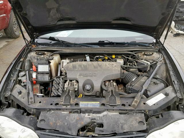 2G1WX12K539342959 - 2003 CHEVROLET MONTE CARL შავი ფოტო 7