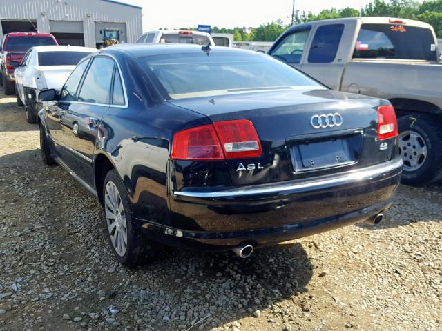 WAUMV44E87N013024 - 2007 AUDI A8 L QUATT BLACK photo 3