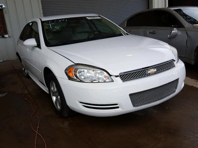 2G1WA5E3XE1148216 - 2014 CHEVROLET IMPALA LIM WHITE photo 1