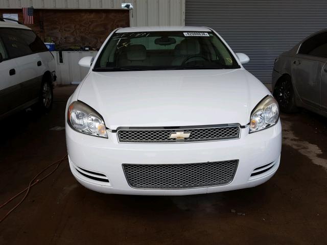 2G1WA5E3XE1148216 - 2014 CHEVROLET IMPALA LIM WHITE photo 9