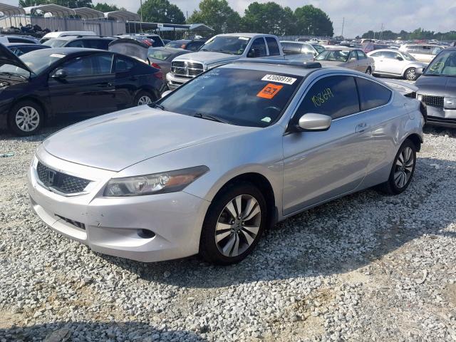 1HGCS12868A007560 - 2008 HONDA ACCORD EXL SILVER photo 2