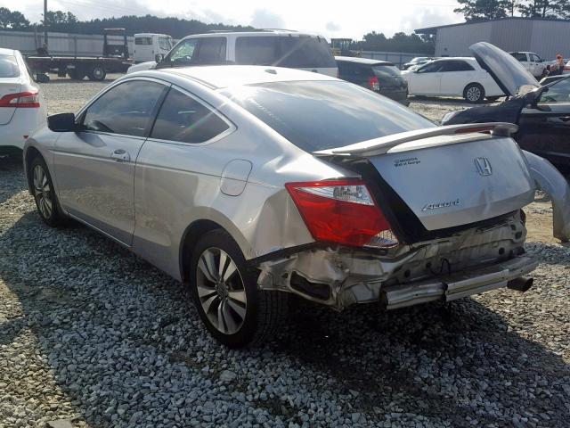 1HGCS12868A007560 - 2008 HONDA ACCORD EXL SILVER photo 3