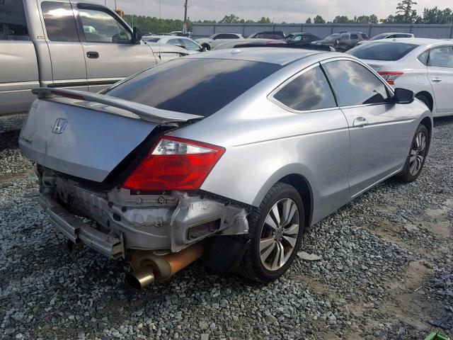 1HGCS12868A007560 - 2008 HONDA ACCORD EXL SILVER photo 4