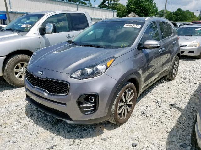 KNDPN3AC4H7214583 - 2017 KIA SPORTAGE E GRAY photo 2