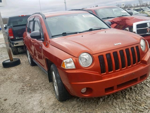 1J4NT4FB2AD551399 - 2010 JEEP COMPASS SP RED photo 1