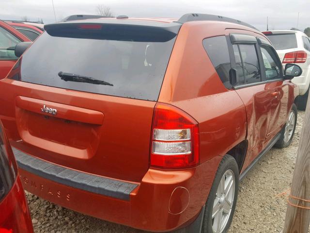 1J4NT4FB2AD551399 - 2010 JEEP COMPASS SP წითელი ფოტო 4