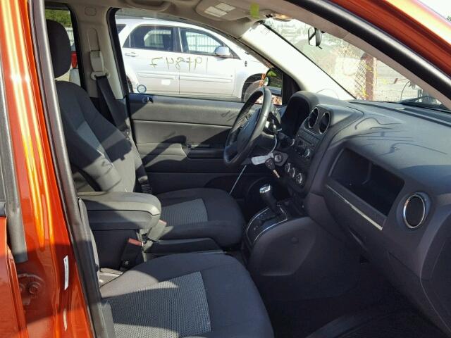 1J4NT4FB2AD551399 - 2010 JEEP COMPASS SP წითელი ფოტო 5