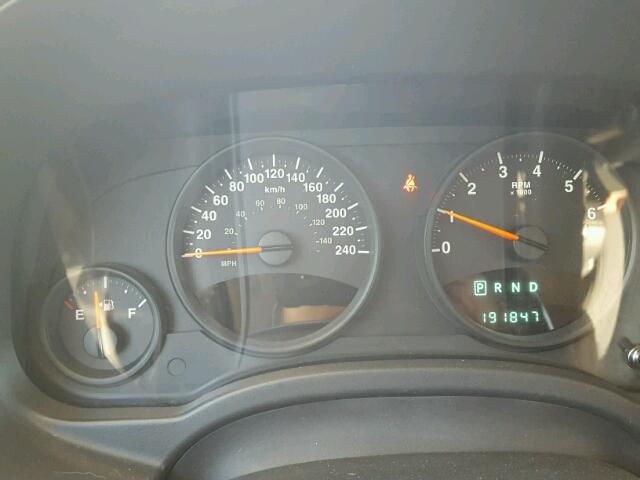 1J4NT4FB2AD551399 - 2010 JEEP COMPASS SP წითელი ფოტო 8