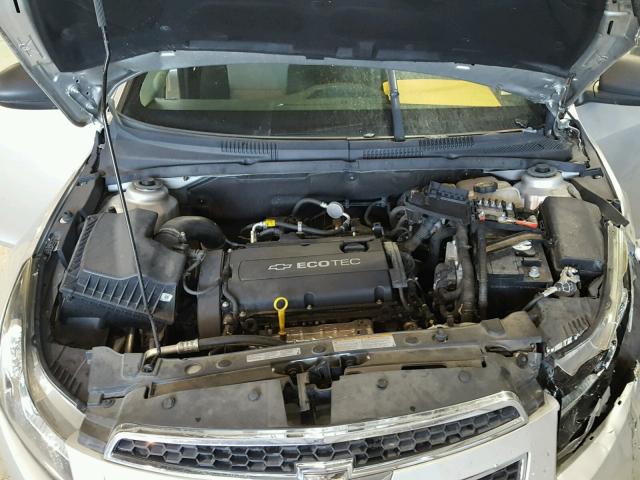 1G1PC5SH5C7400565 - 2012 CHEVROLET CRUZE LS SILVER photo 7