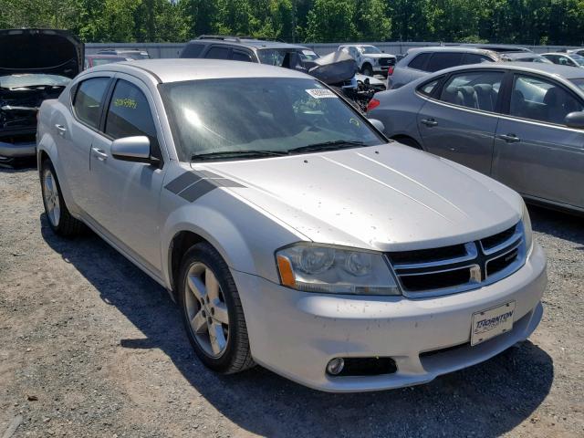 1B3BD2FG3BN554038 - 2011 DODGE AVENGER LU SILVER photo 1