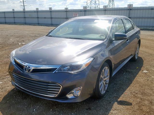 4T1BK1EB2EU113897 - 2014 TOYOTA AVALON BAS GRAY photo 2