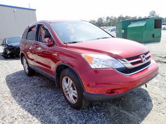 5J6RE4H79BL019465 - 2011 HONDA CR-V EXL MAROON photo 1