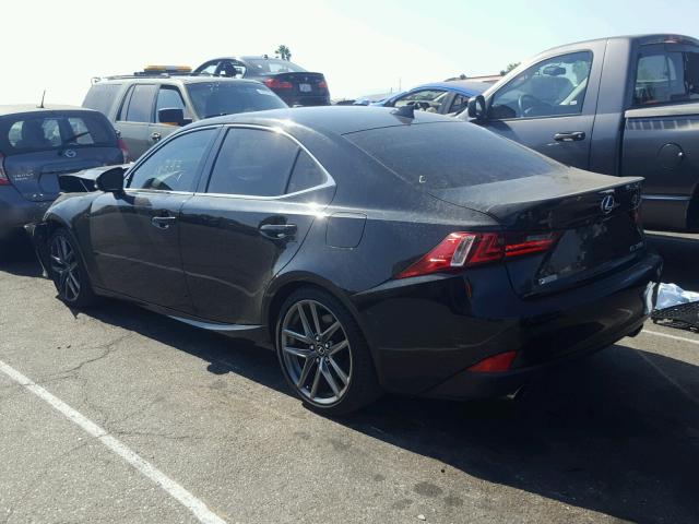 JTHBE1D27G5026375 - 2016 LEXUS IS 350 BLACK photo 3