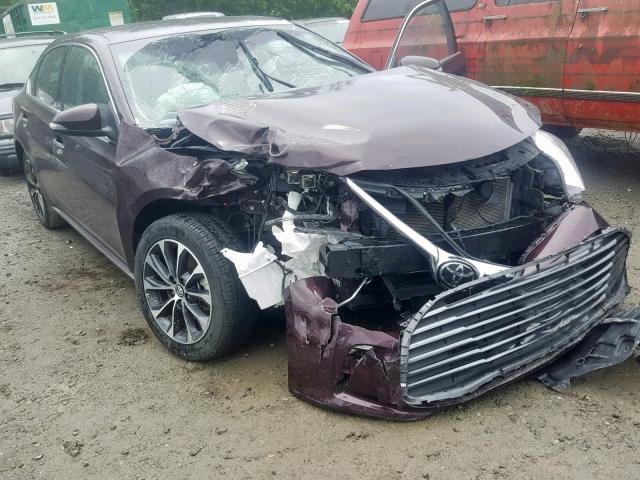 4T1BK1EB5JU285030 - 2018 TOYOTA AVALON XLE BURGUNDY photo 1